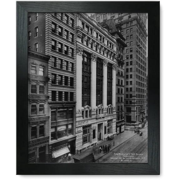 Framed Print: Title Guarantee & Trust Building, 176 Broadway, 1906