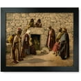 thumbnail image 1 of Framed Print: Tomb Of Lazarus, Bethany, Holy Land, (I.E. West Bank), circa 1890, 1 of 3
