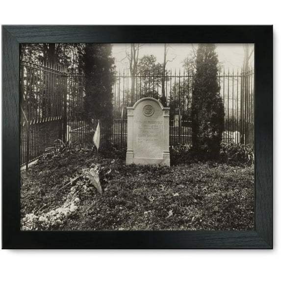 Framed Print: Tombs Of The Presidents Of The United States--25th Of The Series Of