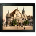 thumbnail image 1 of Framed Print: Townhall, Hildesheim, Germany, circa 1890, 1 of 3