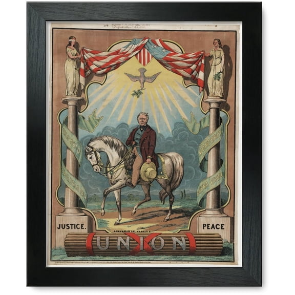 Framed Print: Union, 1848