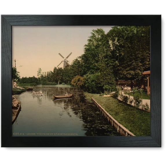 Framed Print: View From Rijnsburgerburg, Leyden, (I.E., Leiden) Holland, circa
