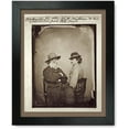 thumbnail image 1 of Framed Print: Walt Whitman & His Rebel Soldier Friend Pete Doyle, Washington, 1 of 3