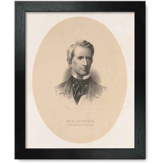Framed Print: Wm. H. Seward