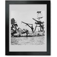 thumbnail image 1 of Framed Print: Wreckage Of USS Arizona, Pearl Harbor, Hawaii, December 7, 1941, 1 of 3