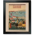 thumbnail image 1 of Framed Print: Yokohama Tetsudo Joki Shussha No Zu, 1872, 1 of 3