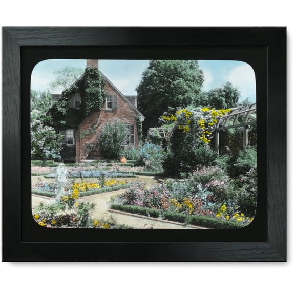 Framed Print: York Hall, Captain George Preston Blow House, Route 1005 And Main