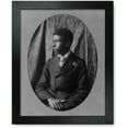 thumbnail image 1 of Framed Print: Young African American Man, Seated, Facing Left, 1899, 1 of 3