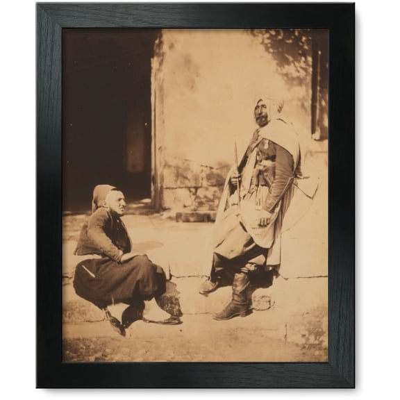 Framed Print: Zouave & Officer Of The Saphis i.e., Spahis, 1855