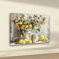 thumbnail image 1 of Framed, Printed Rustic Lemon Still Life Fresh Framed Canvas Wall Art, Perfect for Kitchen and Dining Room Decor, Ready to Hang, Ideal Room Decoration., 1 of 10