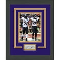 thumbnail image 1 of Framed Ray Lewis and Ed Reed Facsimile Laser Engraved Signature Auto Baltimore Ravens 11x14 Football Photo, 1 of 1