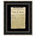 thumbnail image 1 of Framed Sam Houston Proclamation | Historic Texas Document in Single Mat | 25L X 21W" Inches, 1 of 3