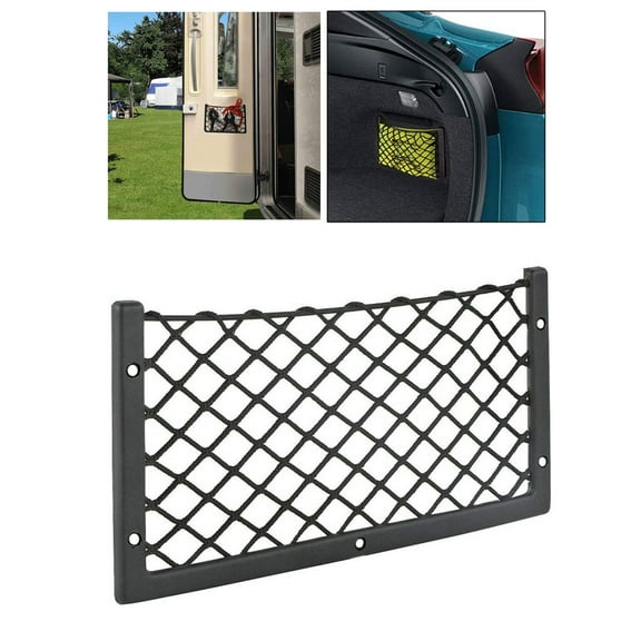 Framed Stretch Mesh Net Pocket for Auto Home Marine Car Accessories Backrest of Auditorium for Seat