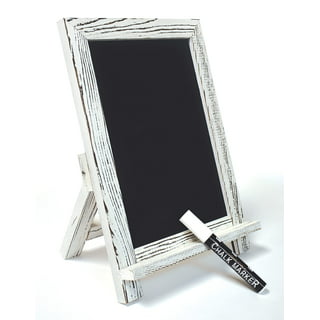 Quartet Reversible Easel - Black Chalkboard, 4' x 6', Hardwood Frame, Chalkboards