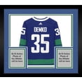 thumbnail image 1 of Framed Thatcher Demko Vancouver Canucks Autographed Blue Alternate Adidas Authentic Jersey - Fanatics Authentic Certified, 1 of 4