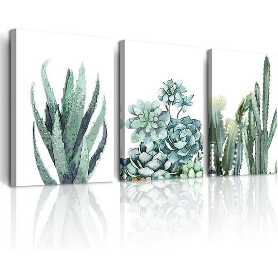 No Framed Wall Art For Bedroom Abstract Wall Decor Art For Living Room Kitchen Decoration Leaves Wall Painting Modern Wall Pictures Artwork Office Canvas Prints Dining Room Home Decor 3 Piece