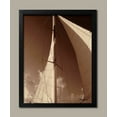 thumbnail image 1 of Framed Windward Sail IV Sepia Inspirational Freedom Modern Yacht Sailing Boat Wall Art Quality 11x14, 1 of 1