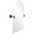 thumbnail image 1 of Frameless Arched Top Tilt Mirror with Beveled Edge in Antique Copper, 1 of 2