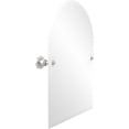 thumbnail image 1 of Frameless Arched Top Tilt Mirror with Beveled Edge in Satin Chrome, 1 of 5