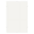Framatic 12"x16" Frameless Clip Picture Frame, Chrome Color with Back Photo Glass
