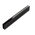Frameless Double Sliding Shower Door Track Matte Black 22D01P06-MB - Walmart.com