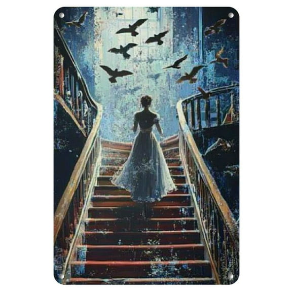 Frameless Iron Comic Art 8x12 inches - Durable Metal Painting Supplies