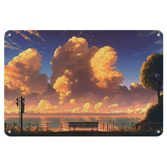 Frameless Iron Comic Art Painting, 8x12 inches - Perfect for Home Decor & Gifts, 20*30cm, 1pc, 2D, Perfect for Room Decor