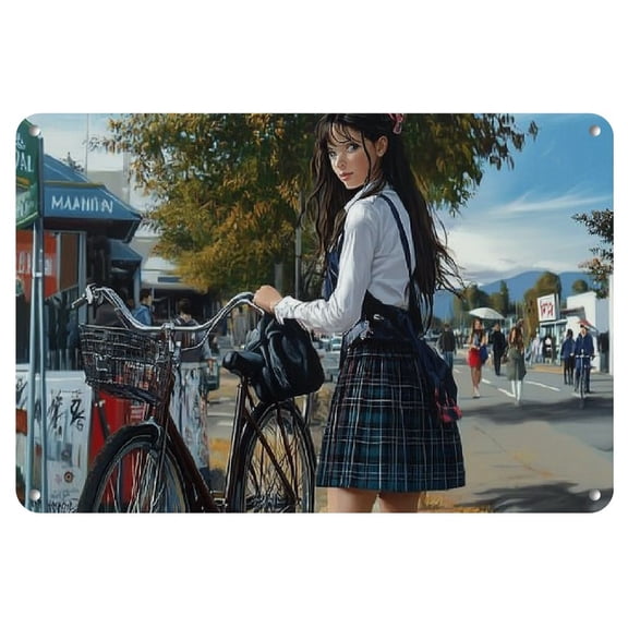 Frameless Iron Comic Art Painting, 8x12 inches - Perfect for Home Decor & Gifts, Perfect for Room Decor