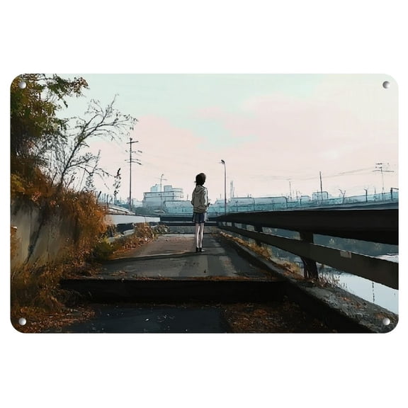 Frameless Iron Comic Art Painting, 8x12 inches - Perfect for Home Decor & Gifts, Perfect for Room Decor