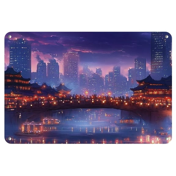 Frameless Iron Comic Art Painting, 8x12 inches - Perfect for Home Decor & Gifts, Perfect for Room Decor