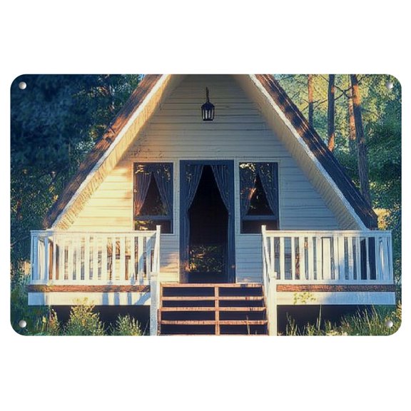 Frameless Iron Comic Art Painting, 8x12 inches - Perfect for Home Decor & Gifts