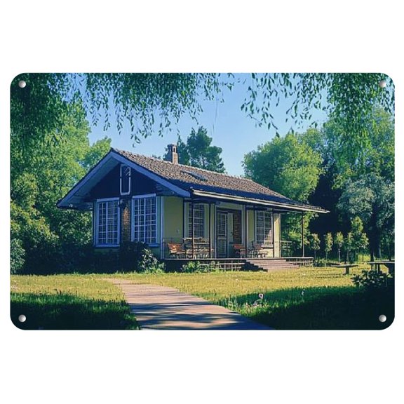 Frameless Iron Comic Art Painting, 8x12 inches - Perfect for Home Decor & Gifts