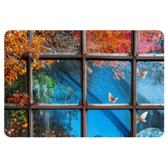 Frameless Iron Comic Art Painting, 8x12 inches - Perfect for Home Decor & Gifts