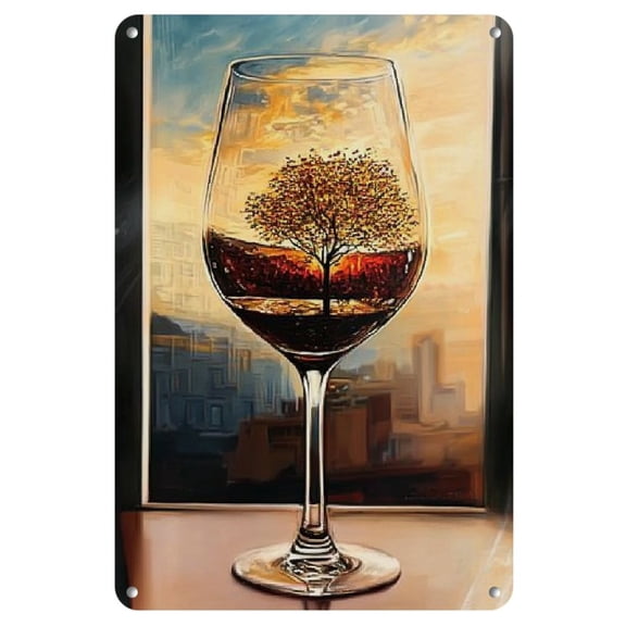 Frameless Iron Comic Art Painting, 8x12 inches - Perfect for Home Decor & Gifts