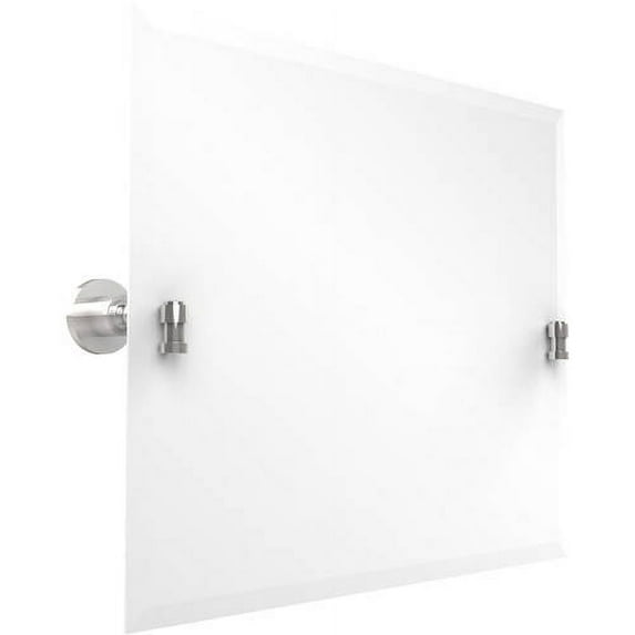 Frameless Landscape Rectangular Tilt Mirror with Beveled Edge (Build to Order)