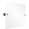 thumbnail image 1 of Frameless Landscape Rectangular Tilt Mirror with Beveled Edge in Antique Copper, 1 of 2
