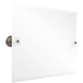 thumbnail image 1 of Frameless Landscape Rectangular Tilt Mirror with Beveled Edge in Antique Pewter, 1 of 5