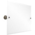 thumbnail image 1 of Frameless Landscape Rectangular Tilt Mirror with Beveled Edge in Antique Pewter, 1 of 5
