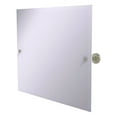 thumbnail image 1 of Frameless Landscape Rectangular Tilt Mirror with Beveled Edge in Polished Nickel, 1 of 3