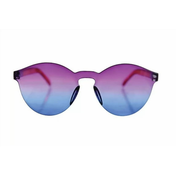 Frameless Ombre Glasses - Rainbow - Pride - 1980's - Costume Accessory - Adult Teen