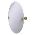 thumbnail image 1 of Frameless Oval Tilt Mirror with Beveled Edge (Build to Order), 1 of 6