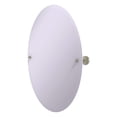 thumbnail image 1 of Frameless Oval Tilt Mirror with Beveled Edge in Polished Nickel, 1 of 6