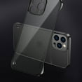 thumbnail image 1 of Frameless Phone Case for iPhone 14 Pro 2022, Luxury Thin Hard PC Case Ultra Slim Matte Back Cover [Shockproof] [Soft Anti-Scratch][Anti-fingerprint] for iPhone 14 Pro (Black), 1 of 8