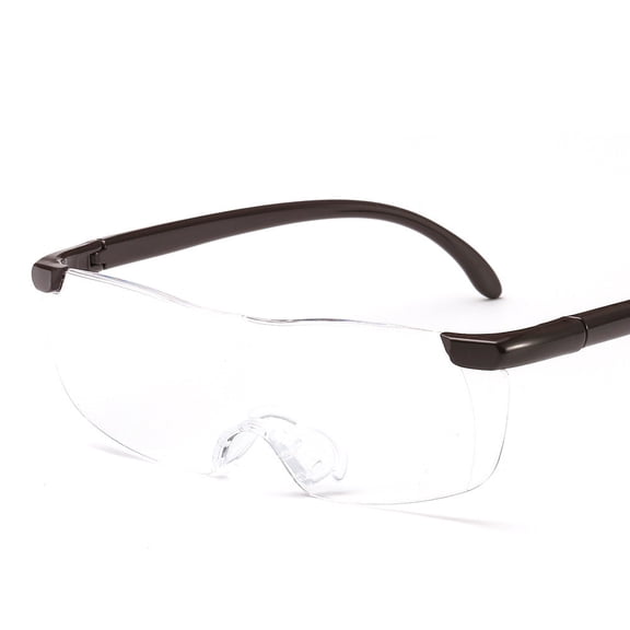 Seniors Reading Glasses 250 Degree Anti-Fatigue Lightweight PC Material Design Frameless Reader Eyeglasses Suitable for