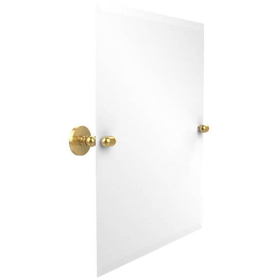 Frameless Rectangular Tilt Mirror with Beveled Edge (Build to Order)