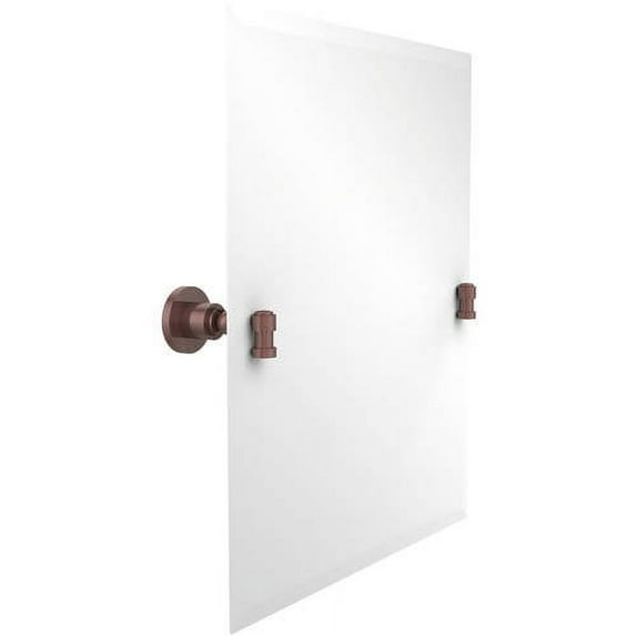 Frameless Rectangular Tilt Mirror with Beveled Edge (Build to Order)