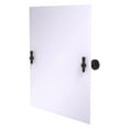 thumbnail image 1 of Frameless Rectangular Tilt Mirror with Beveled Edge in Antique Bronze, 1 of 2