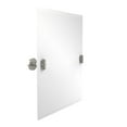 thumbnail image 1 of Frameless Rectangular Tilt Mirror with Beveled Edge in Satin Nickel, 1 of 5