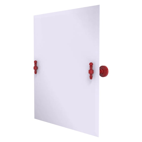 Frameless Rectangular Tilt Mirror with Beveled Edge