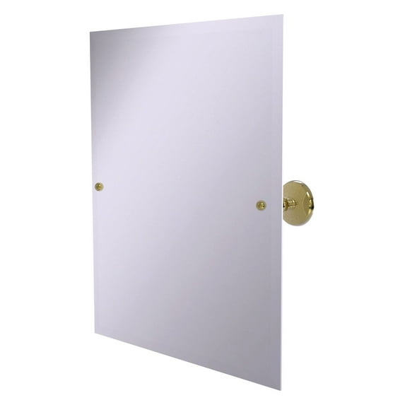 Frameless Rectangular Tilt Mirror with Beveled Edge